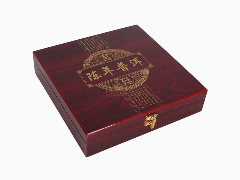 木盒包裝打印效果